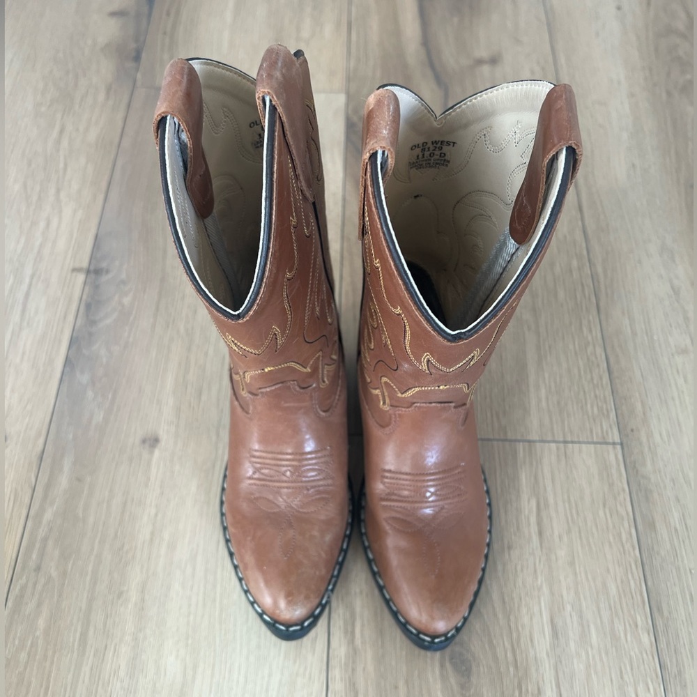 Kids Old West Cowboy Boots size 11
